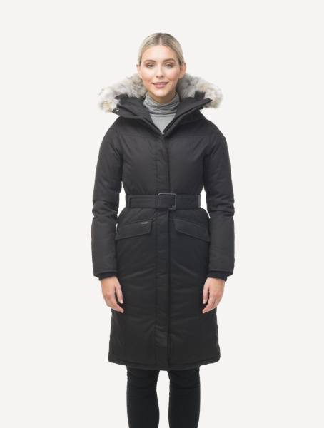 Пуховое пальто Morgan (Женский; M; Black)